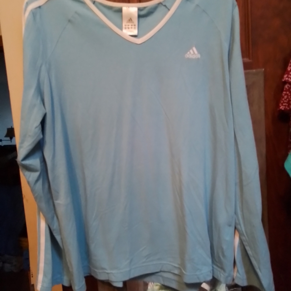 WOMEN'S LONG SLEEVED ADIDAS TOP